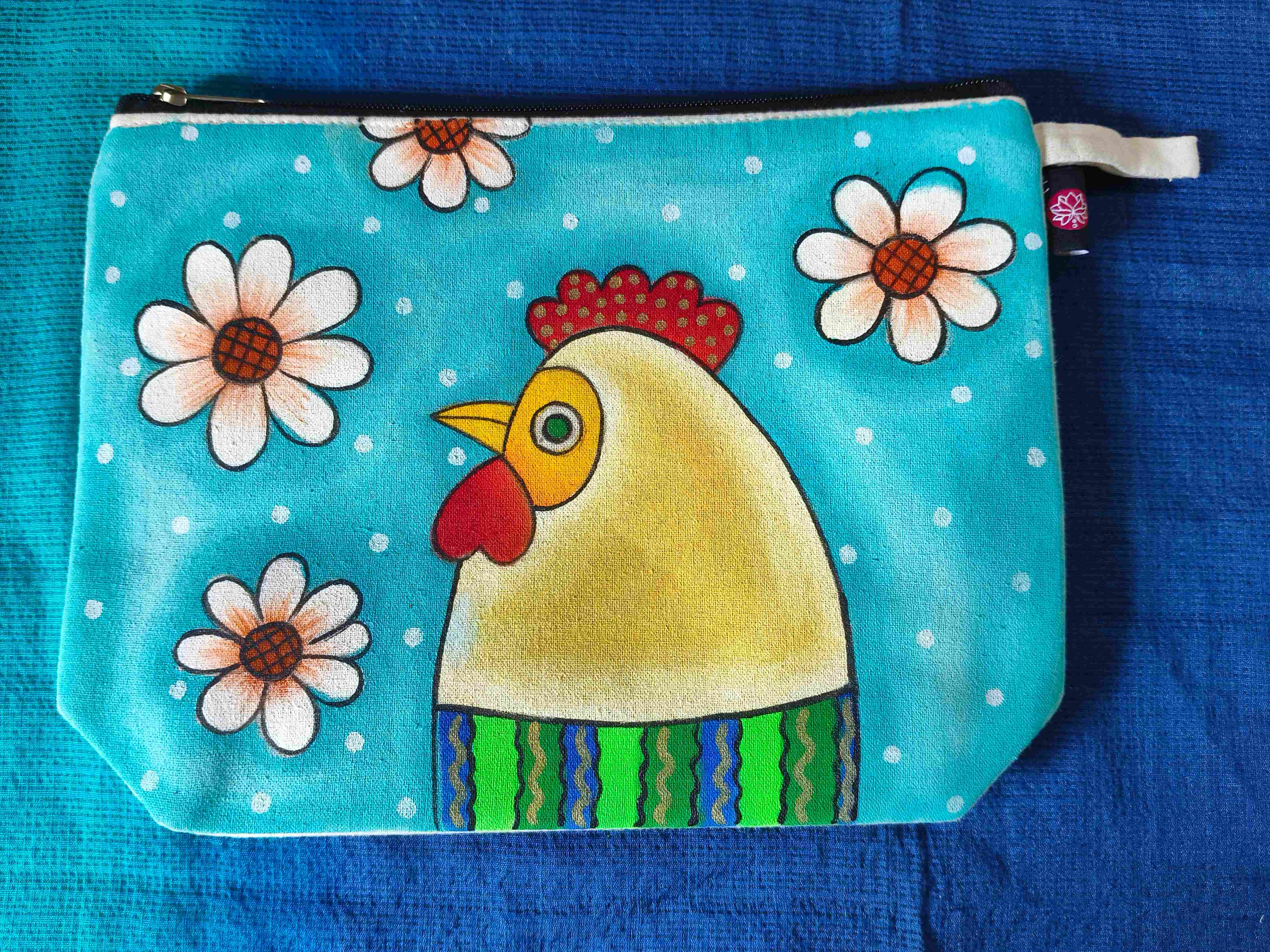 Handpainted Pouch